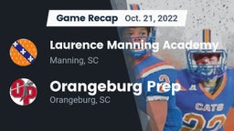 Recap: Laurence Manning Academy vs. Orangeburg Prep  2022