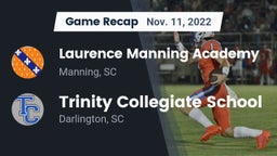 Recap: Laurence Manning Academy vs. Trinity Collegiate School 2022