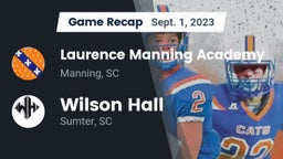 Recap: Laurence Manning Academy vs. Wilson Hall  2023