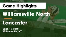 Williamsville North  vs Lancaster  Game Highlights - Sept. 13, 2019