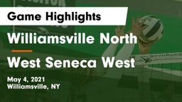 Williamsville North  vs West Seneca West  Game Highlights - May 4, 2021