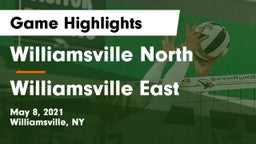 Williamsville North  vs Williamsville East  Game Highlights - May 8, 2021