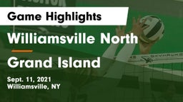 Williamsville North  vs Grand Island  Game Highlights - Sept. 11, 2021