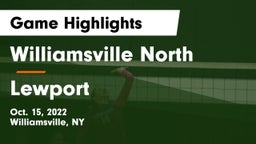 Williamsville North  vs Lewport Game Highlights - Oct. 15, 2022
