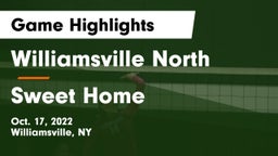 Williamsville North  vs Sweet Home  Game Highlights - Oct. 17, 2022