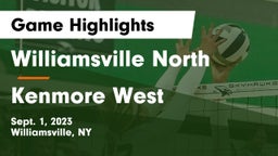 Williamsville North  vs Kenmore West Game Highlights - Sept. 1, 2023