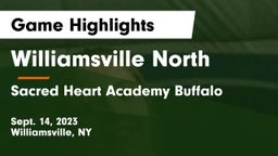 Williamsville North  vs Sacred Heart Academy Buffalo Game Highlights - Sept. 14, 2023