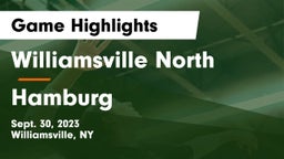 Williamsville North  vs Hamburg  Game Highlights - Sept. 30, 2023