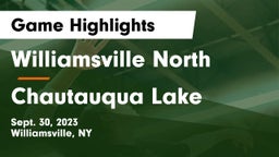 Williamsville North  vs Chautauqua Lake  Game Highlights - Sept. 30, 2023