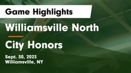 Williamsville North  vs City Honors  Game Highlights - Sept. 30, 2023