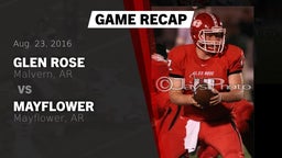 Recap: Glen Rose  vs. Mayflower  2016