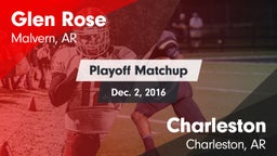 Matchup: Glen Rose vs. Charleston  2016