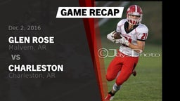 Recap: Glen Rose  vs. Charleston  2016