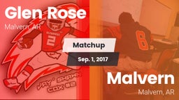 Matchup: Glen Rose vs. Malvern  2017