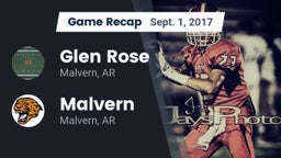 Recap: Glen Rose  vs. Malvern  2017