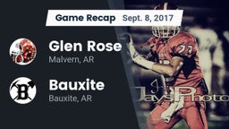 Recap: Glen Rose  vs. Bauxite  2017