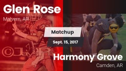 Matchup: Glen Rose vs. Harmony Grove  2017