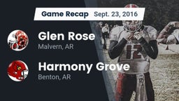 Recap: Glen Rose  vs. Harmony Grove  2016