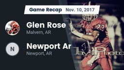 Recap: Glen Rose  vs. Newport Ar 2017