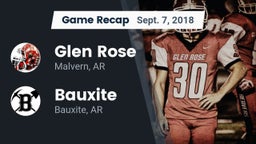 Recap: Glen Rose  vs. Bauxite  2018