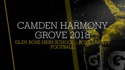Glen Rose football highlights Camden Harmony Grove 2018