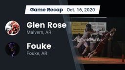 Recap: Glen Rose  vs. Fouke  2020