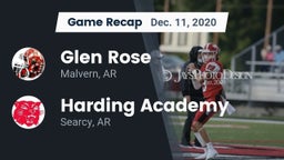 Recap: Glen Rose  vs. Harding Academy  2020