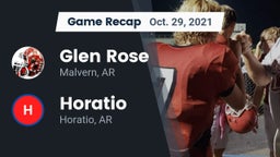 Recap: Glen Rose  vs. Horatio  2021