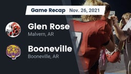 Recap: Glen Rose  vs. Booneville  2021
