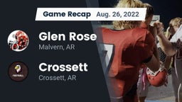Recap: Glen Rose  vs. Crossett  2022