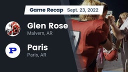 Recap: Glen Rose  vs. Paris  2022