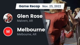 Recap: Glen Rose  vs. Melbourne  2022