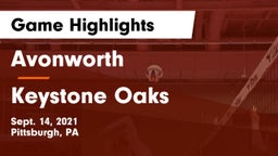Avonworth  vs Keystone Oaks  Game Highlights - Sept. 14, 2021