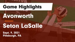 Avonworth  vs Seton LaSalle  Game Highlights - Sept. 9, 2021