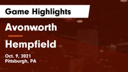 Avonworth  vs Hempfield Game Highlights - Oct. 9, 2021