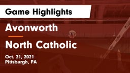 Avonworth  vs North Catholic  Game Highlights - Oct. 21, 2021