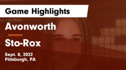 Avonworth  vs Sto-Rox  Game Highlights - Sept. 8, 2022