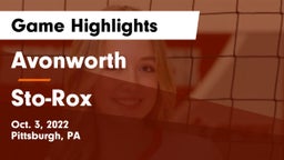 Avonworth  vs Sto-Rox  Game Highlights - Oct. 3, 2022