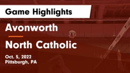 Avonworth  vs North Catholic  Game Highlights - Oct. 5, 2022