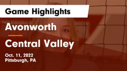 Avonworth  vs Central Valley  Game Highlights - Oct. 11, 2022