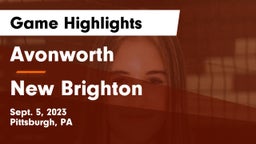 Avonworth  vs New Brighton  Game Highlights - Sept. 5, 2023