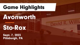 Avonworth  vs Sto-Rox  Game Highlights - Sept. 7, 2023