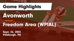 Avonworth  vs Freedom Area  (WPIAL) Game Highlights - Sept. 26, 2023