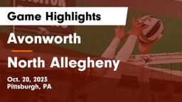 Avonworth  vs North Allegheny  Game Highlights - Oct. 20, 2023