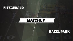 Matchup: Fitzgerald vs. Hazel Park  2015