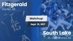 Matchup: Fitzgerald vs. South Lake  2017