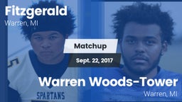Matchup: Fitzgerald vs. Warren Woods-Tower  2017