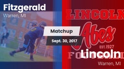 Matchup: Fitzgerald vs. Lincoln  2017