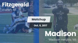 Matchup: Fitzgerald vs. Madison 2017