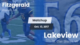 Matchup: Fitzgerald vs. Lakeview  2017